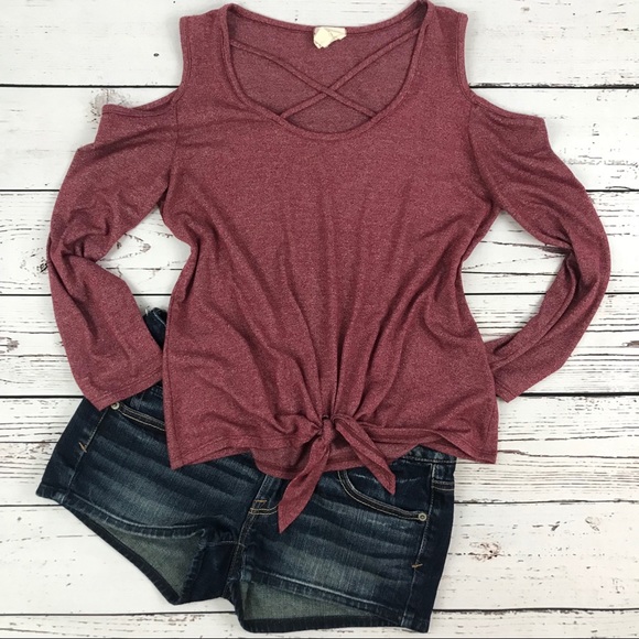 Anthropologie Tops - Anthropologie Caution To The Wind Knotted Top